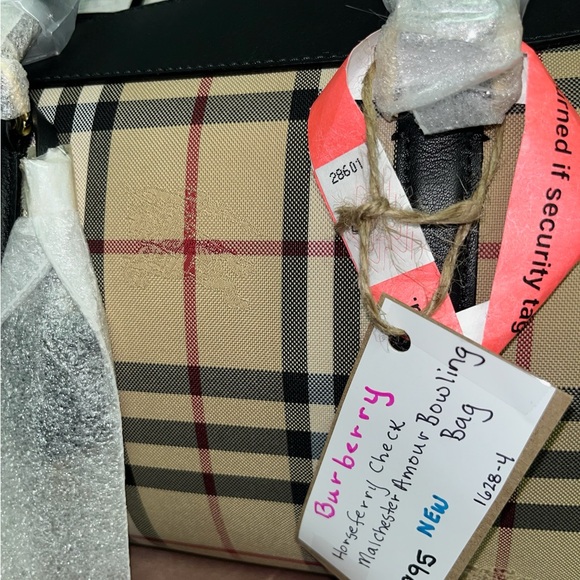 BURBERRY BOWLING BAG - Picture 2 of 2